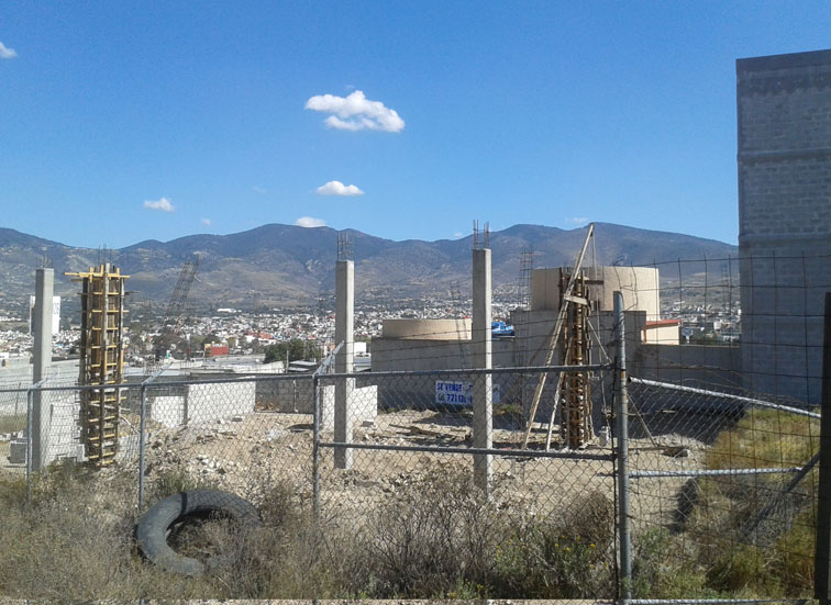 La colonia Abundio Martínez en Mineral de la Reforma.