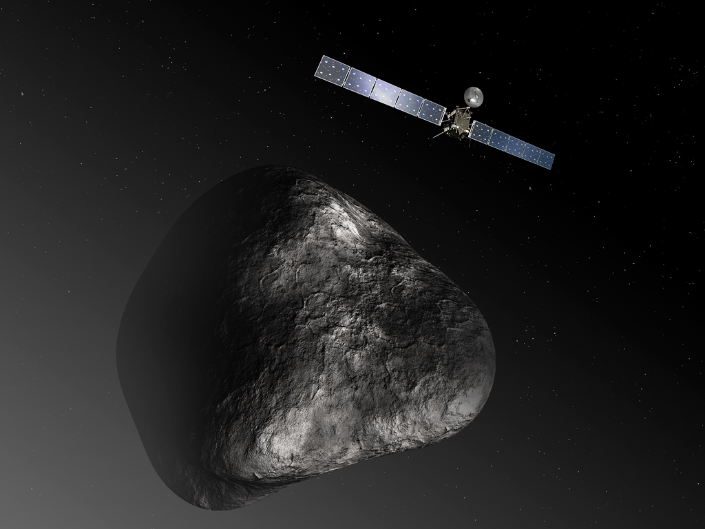 Rosetta "despertará" a finales de enero para comenzar a cartografiar la superficie del cometa.