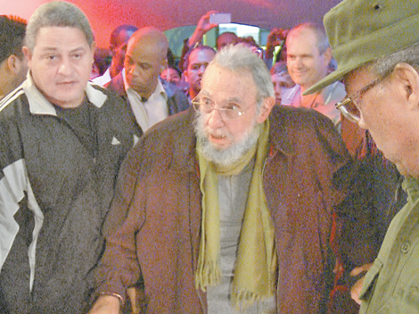 La aparición previa en público del líder revolucionario fue en abril de 2013.