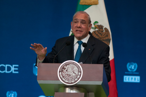 José Ángel Gurría, secretario general de la Organización para la Cooperación y el Desarrollo Económicos.