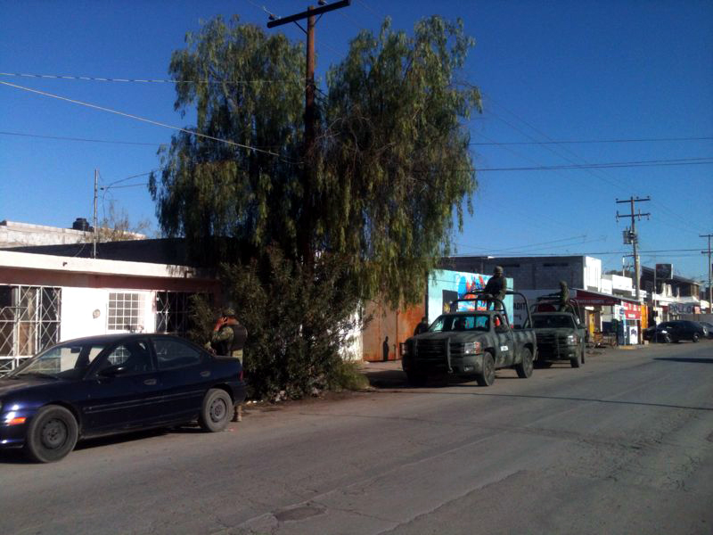 El lesionado recibió dos balazos. 