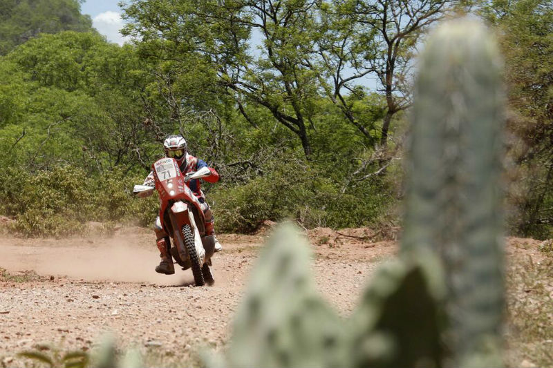 El mexicano Carlos Gracida maneja su Honda