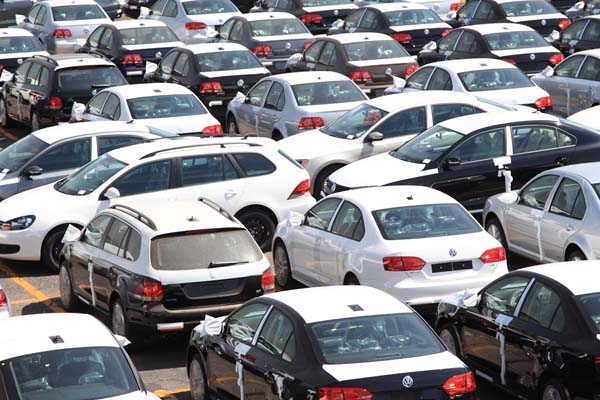 Autos de la Volkswagen.