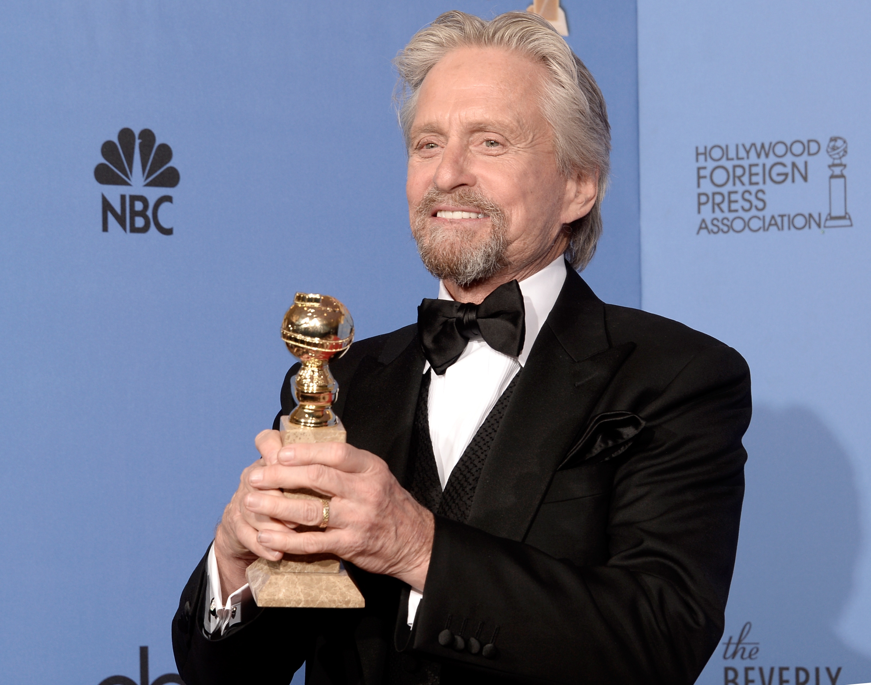 Douglas ganó el pasado fin de semana un Globo de Oro.