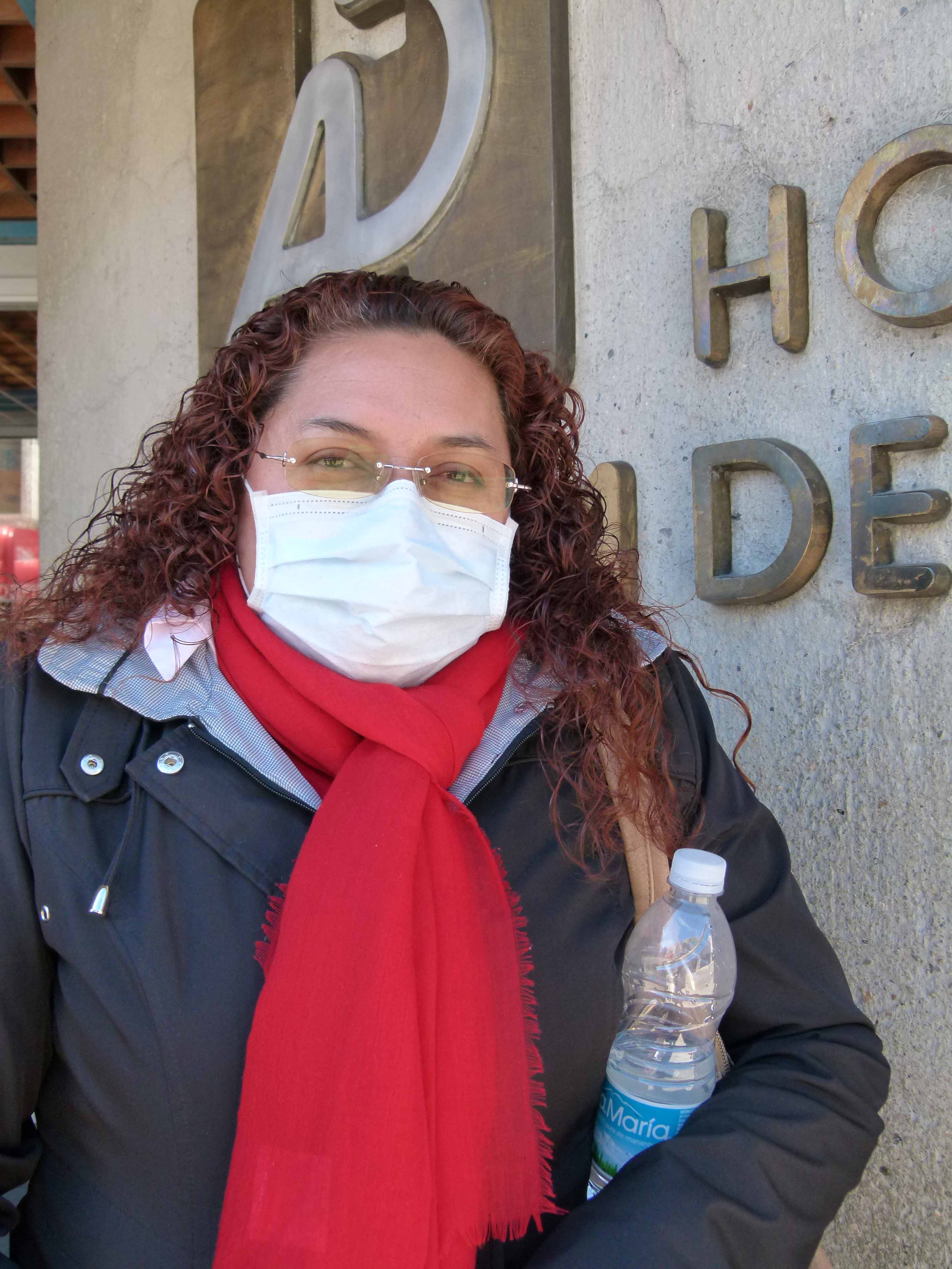 María de la Luz Silva dio positivo a influenza estacional. 