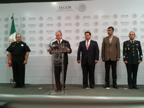 Las autoridades anunciaron la captura de dos integrantes de Los Caballeros Templarios