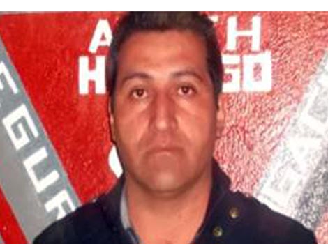 Juan Ramírez González, detenido por la policía estatal.