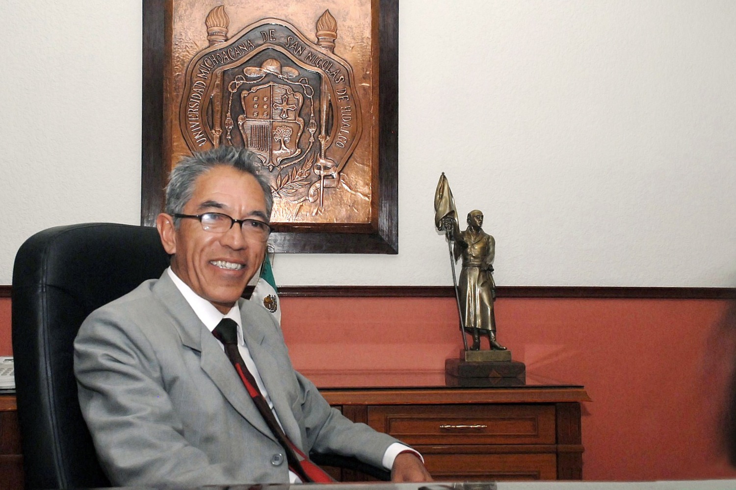 Salvador Jara Guerrero, rector de la Universidad Michoacana de San Nicolás de Hidalgo