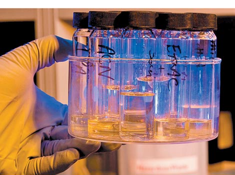 El daclatasvir, desarrollado por el laboratorio Bristol-Myers Squibb, espera autorización sanitaria.