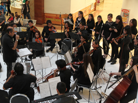 Grupo “Ars Laguna” de la Escuela Municipal de Música Silvestre Revueltas.