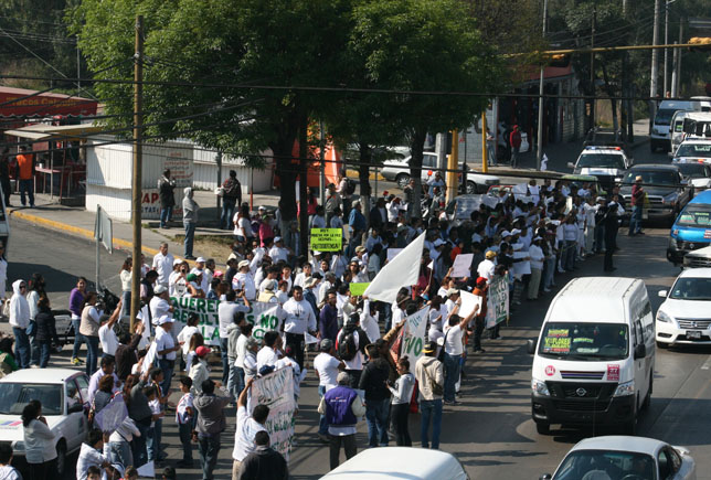 Marcha contra la inseguridad en Coacalco