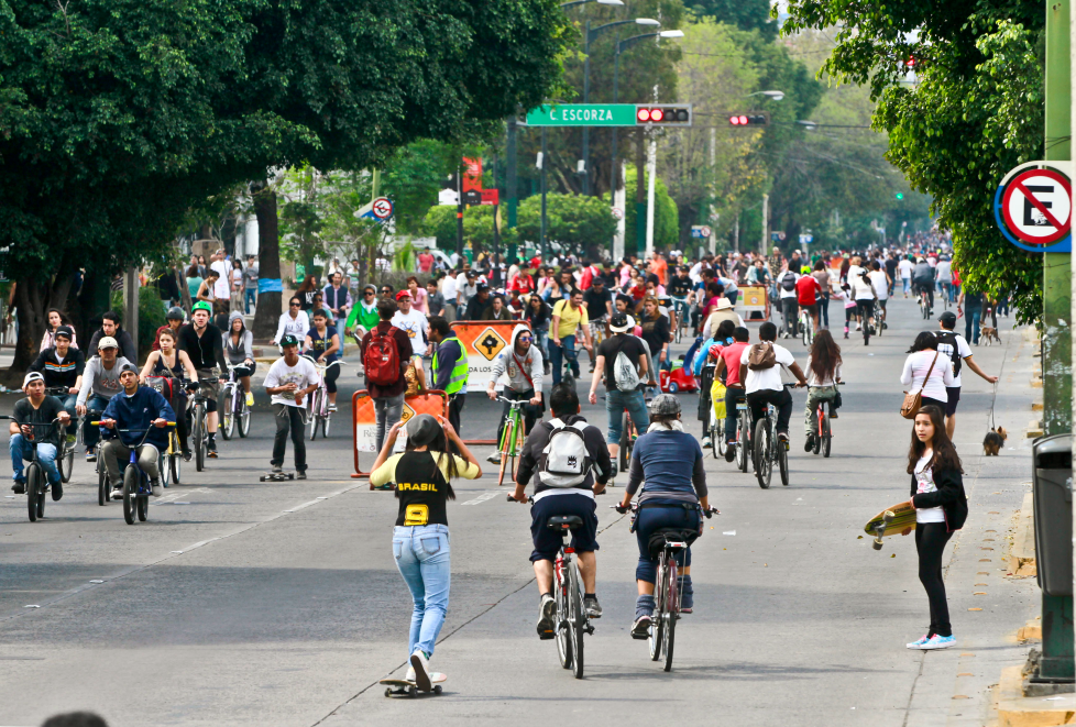 Confusión en Vía RecreActiva en el tramo de Chapultepec