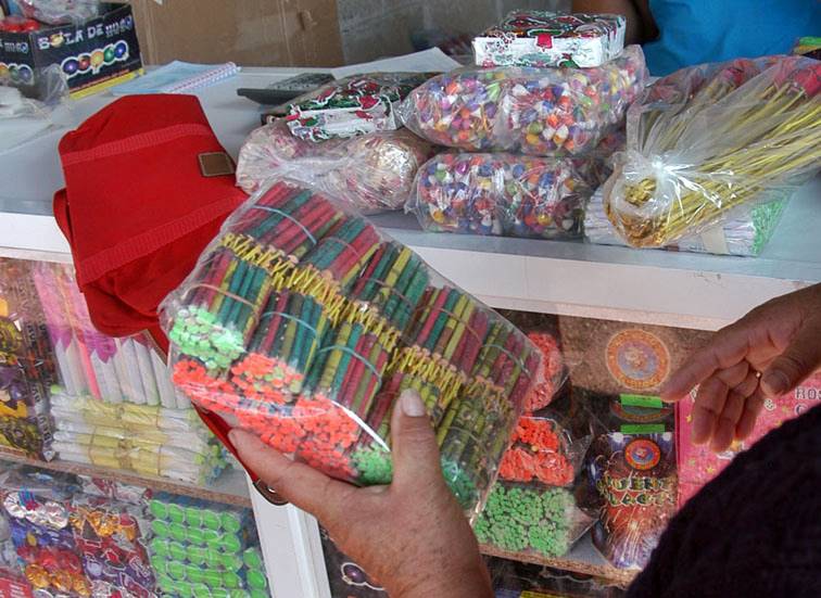 Lo más recomendable es evitar el uso de esos explosivos