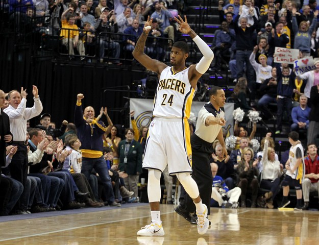 Paul George fue el máximo anotador del partido