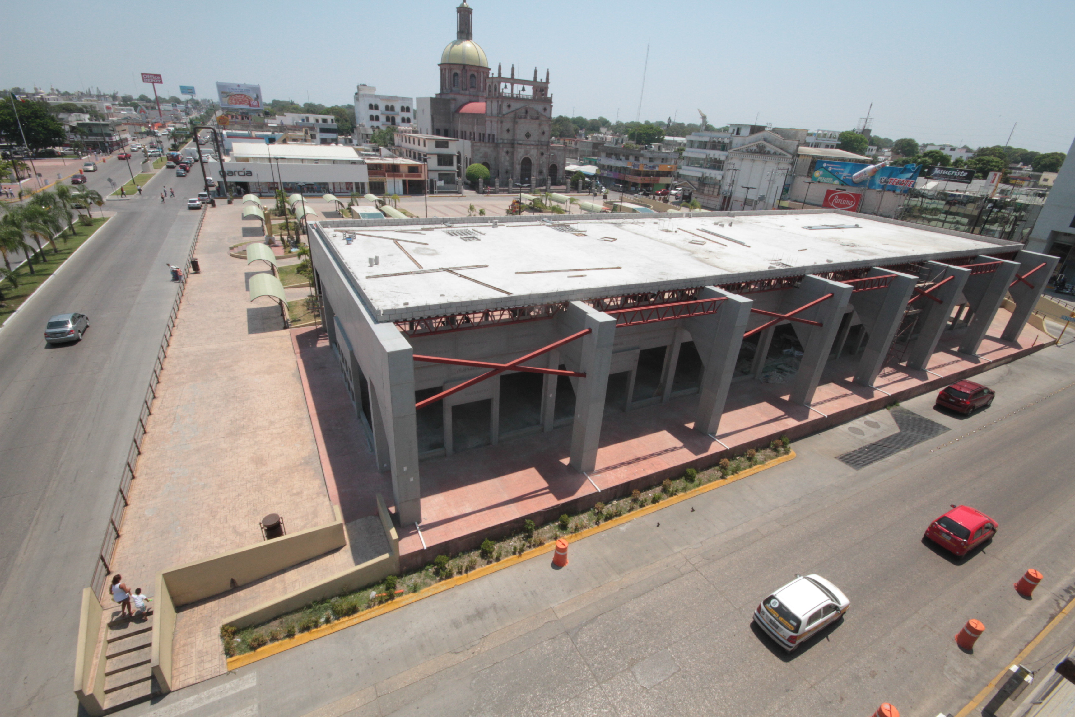 Proceso legal detiene la terminación y entrega de la plaza “Isauro Alfaro” de Ciudad Madero.