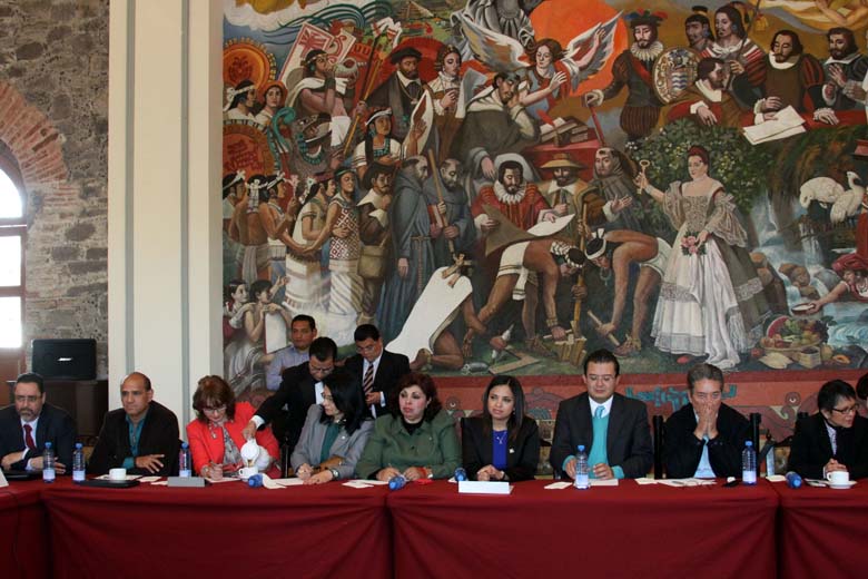 Regidores salientes.