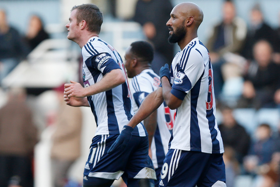 Nicolas Anelka, al momento de realizar la quenelle