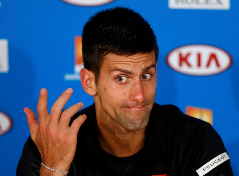 Novak Djokovic, en conferencia 