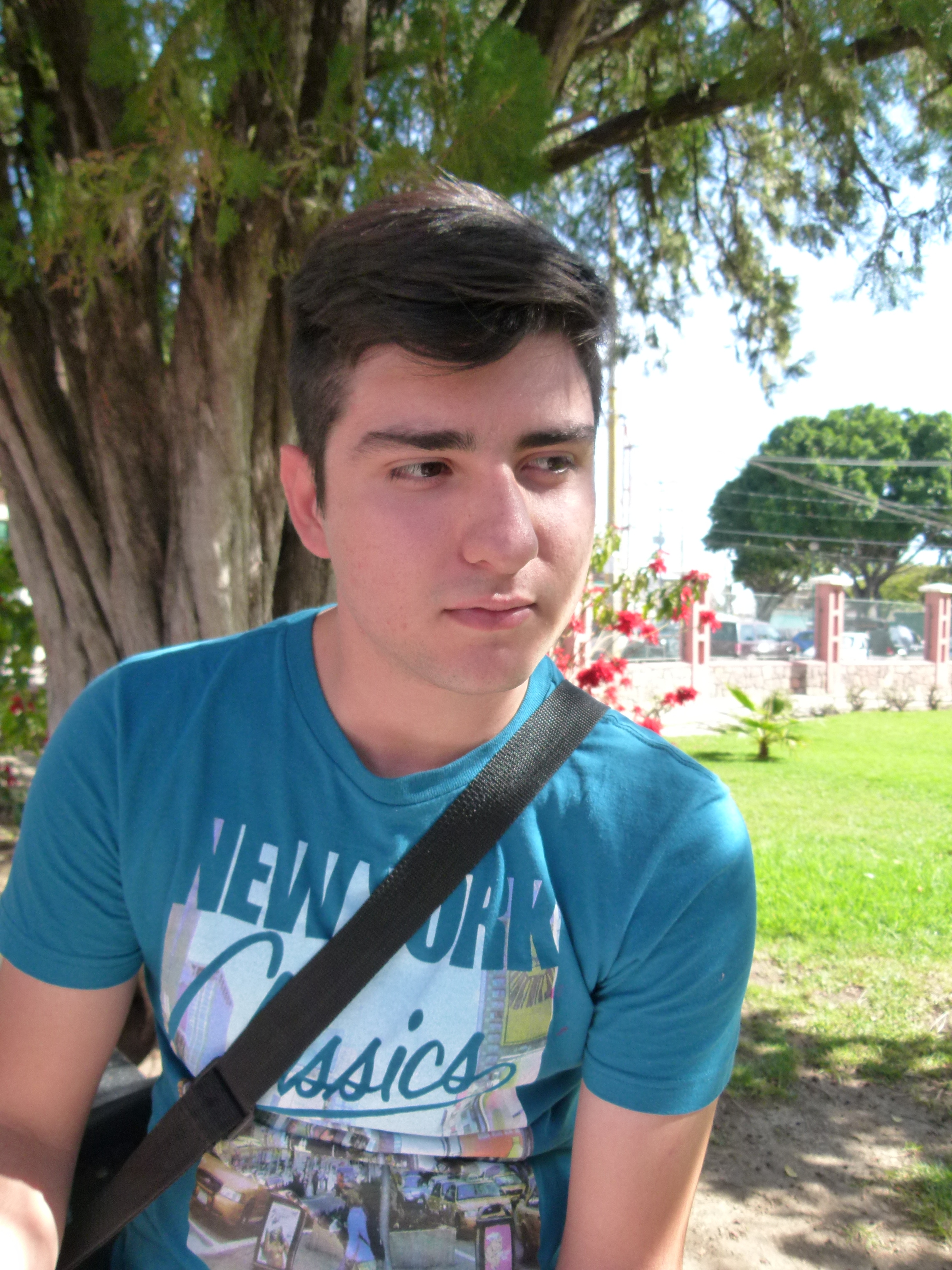 Alan Guzmán ve mejoría en su escuela. 