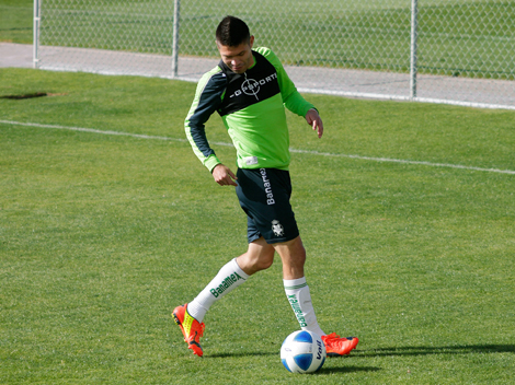 Delantero de Santos Laguna, Oribe Peralta.