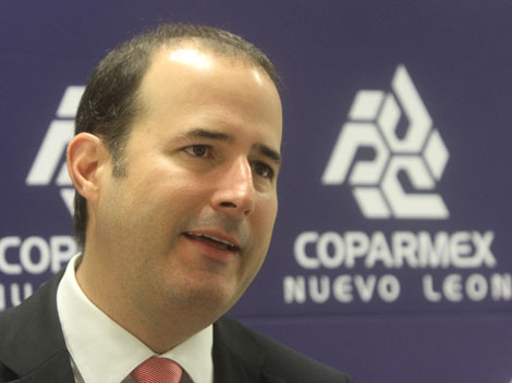 El presidente de la Confederación Patronal de la República Mexicana en la entidad.