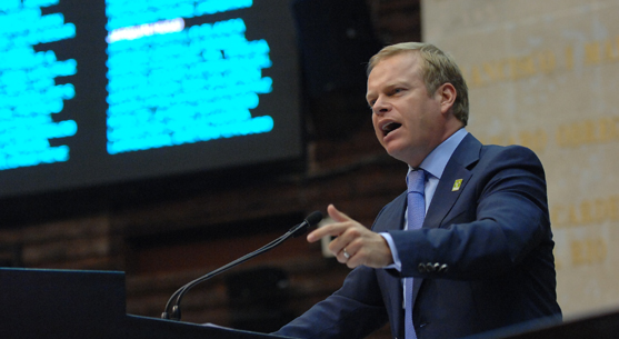 Arturo Escobar, coordinador del Partido Verde en la Cámara de Diputados.
