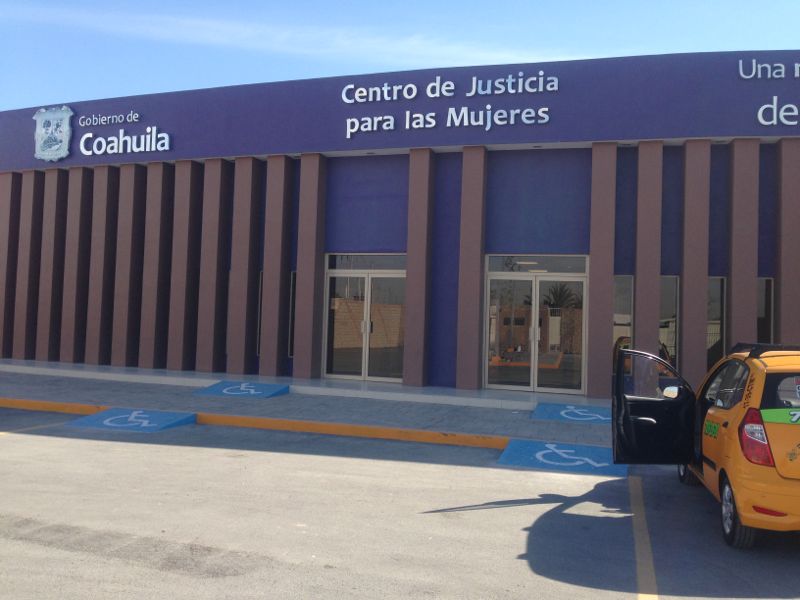 Centro de Justicia de para las Mujeres en Torreón.