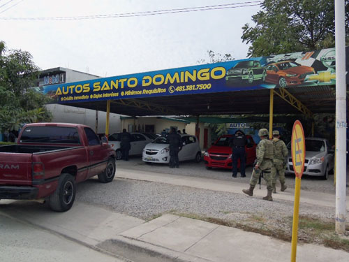 Operativo de autos usados en Ciudad Valles.