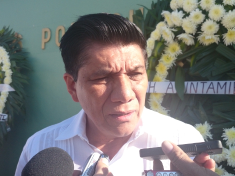 El alcalde de Chilpancingo, Mario Moreno Arcos.