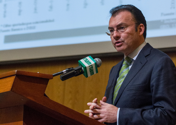 Luis Videgaray, secretario de Hacienda.