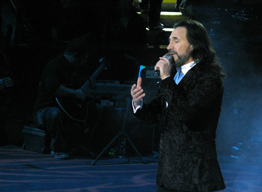 Marco Antonio Solís se presentó en la Feria de León 2014.