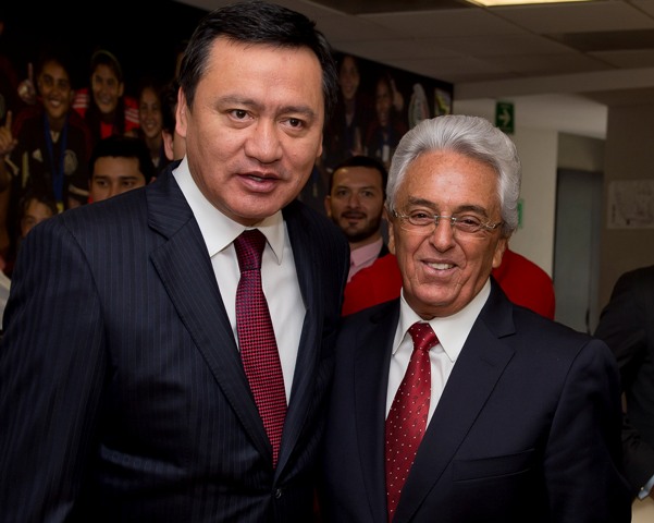 Miguel Ángel Osorio Chong y Justino Compeán
