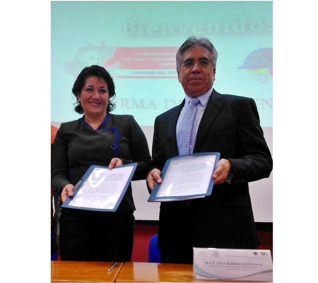 Firma del convenio macro con el ITP. 