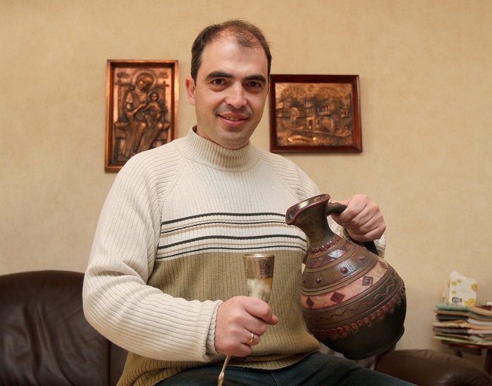 Ioseb Gamilagdishvili, oboe principal de la Camerata de Coahuila.