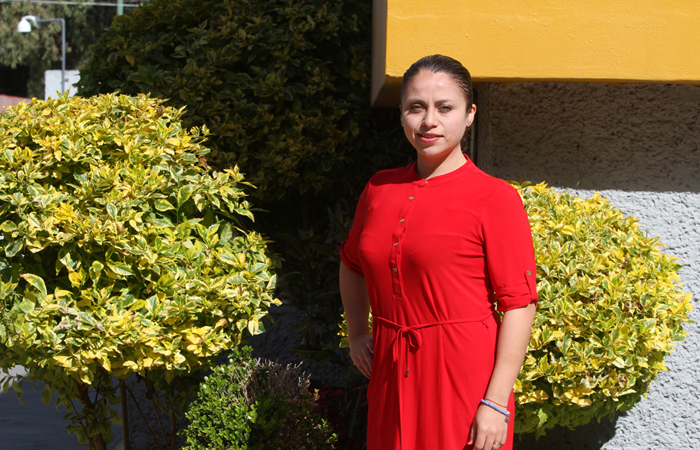 La soprano Arely Rodríguez.