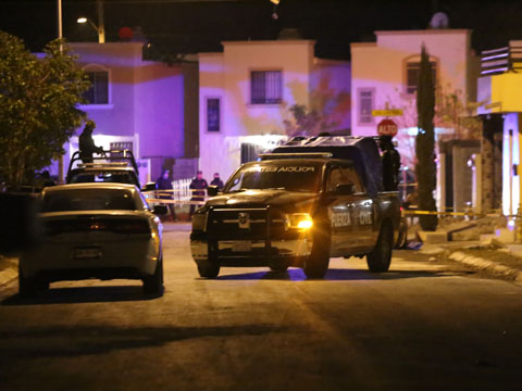 Las autoridades se trasladaron a la zona del crimen