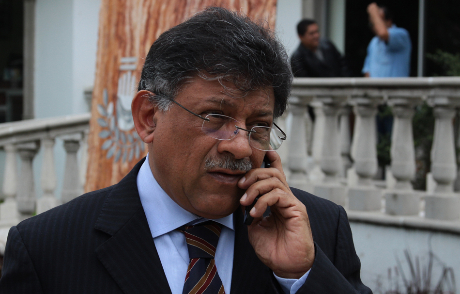 Miguel Alonso Raya presentó ayer su Informe de actividades.