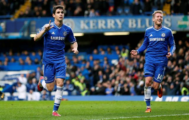 Oscar, jugador del Chelsea