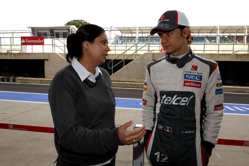 Sauber confía en Esteban Gutiérrez 