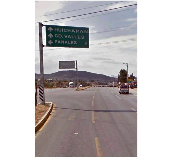 Carretera Huichapan-Ixmiquilpan.