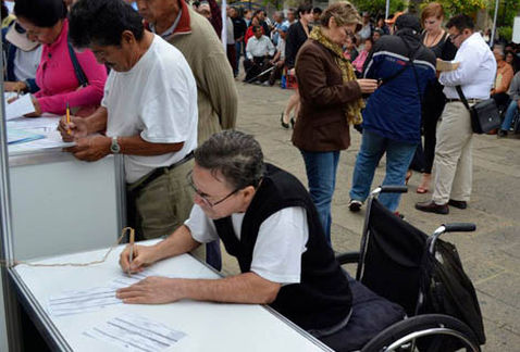 Desde hace 6 años no se ha logrado realizar una feria de empleo incluyente.