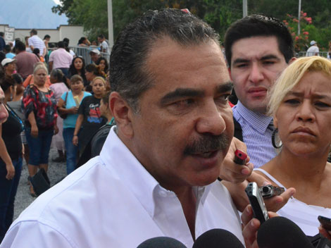 Jesús Hernández, alcalde de García.