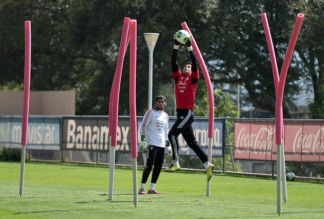 El portero de los Diablos Rojos del Toluca, Alfredo Talavera.