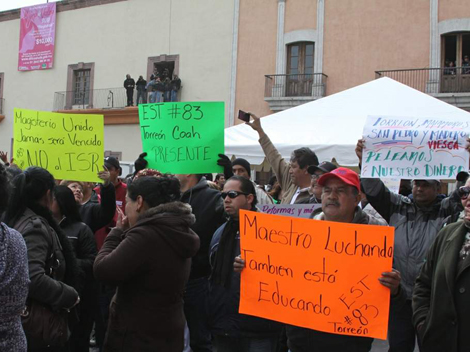 Las movilizaciones en contra de las modificaciones han generado paros laborales en todo Coahuila.
