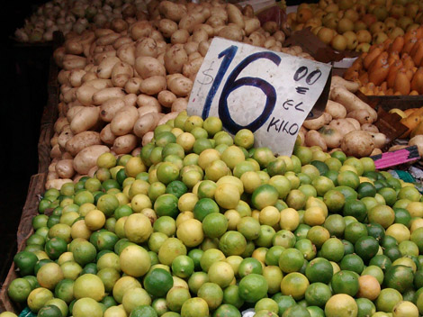 El limón es uno de los que presentan aumentos con el frío o la sequía. 