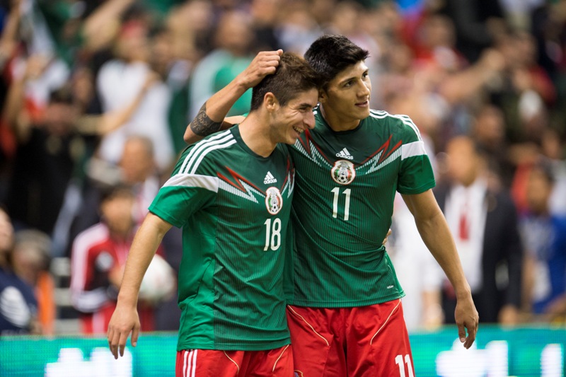 Isaac Brizuela y Alan Pulido