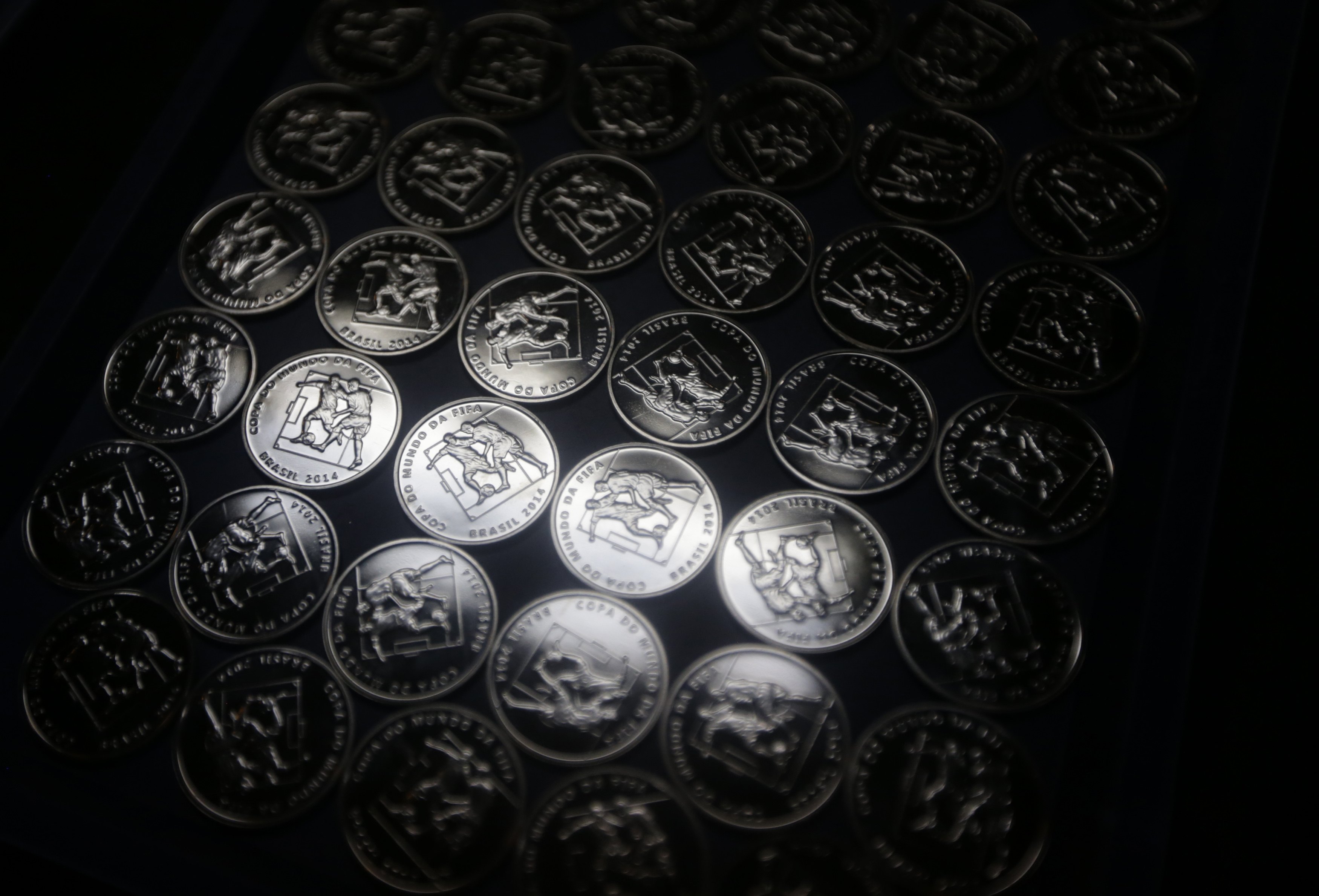 Monedas conmemorativas para el Mundial 