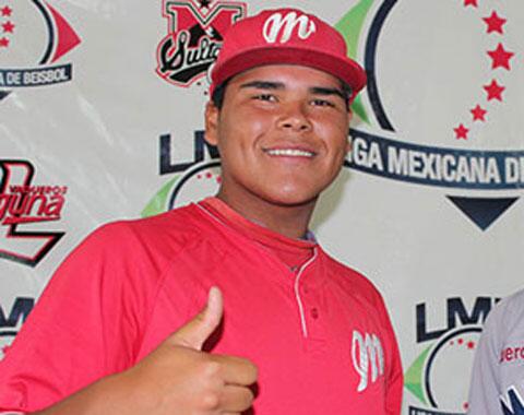 Carlos Díaz, jugador de 17 años 