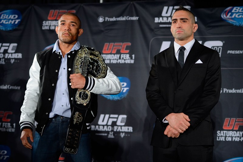 José Aldo y Ricardo Lamas
