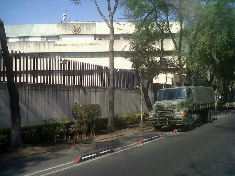 El Menchito y los otros cinco presuntos criminales declaran en las instalaciones de la SEIDO